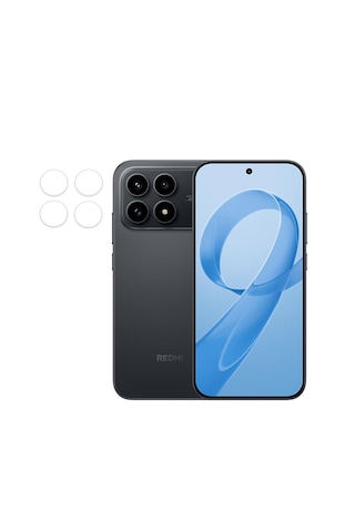 Microcase Xiaomi Poco F8 Pro/redmi K90 Kamera Camı Lens Koruyucu Nano Esnek Film-al3400