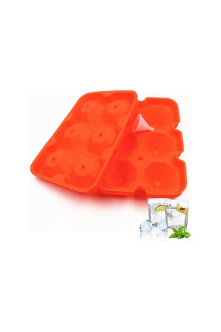 Padalink 6 Izgara Pırlanta Şekilli Silikon Buz Kalıbı, Gıda Grubu Materyal, Kapağı Ve Küçük Hulda İle, Kolay Buz Çıkarımı, Ev Ve Restoran Kullanıma Uygun Çok Renkli