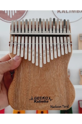 Gecko Kalimba K17cap İsme Özel Lazer Baskılı