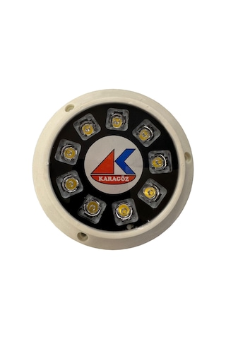 9 Power Ledli Sualtı Lambası 10-30 V Mavi