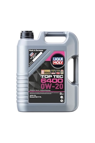Top Tec 6400 0w-20 5 L Otomotiv Bakım Ürünü