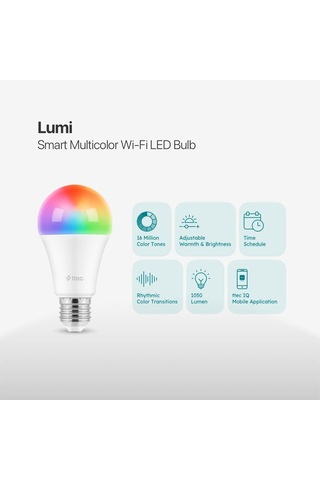 Fıg. Lumi Çok Renkli Led Wi-fi Akıllı Ampul Diğer