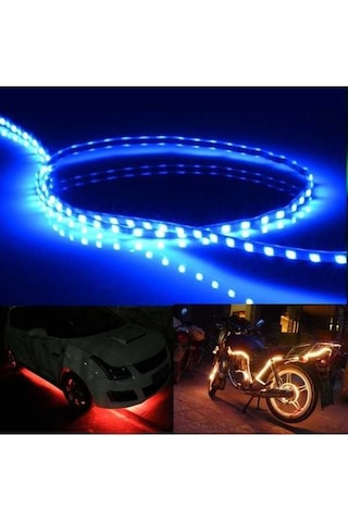 Wondernest 5 Adet Normalde Açık 45 Led 3528 Smd Su Geçirmez Esnek Araba Şerit Işığı, 12v, 45cm, Araba Dekorasyonu Diğer