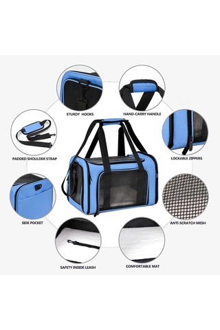 Jialan Kedi Köpek Taşıma Kutusu, Evcil Hayvanlar İçin Taşıma