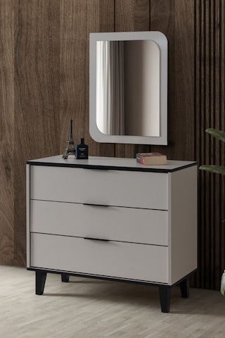 Şifonyer, Bali Çekmeceli Aynalı Şifonyer Çok Renkli