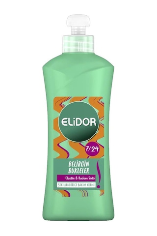 Elidor Saç Kremi 7/24 Belirgin Bukleler Şekillendirici Bakım Kremi 265 ML
