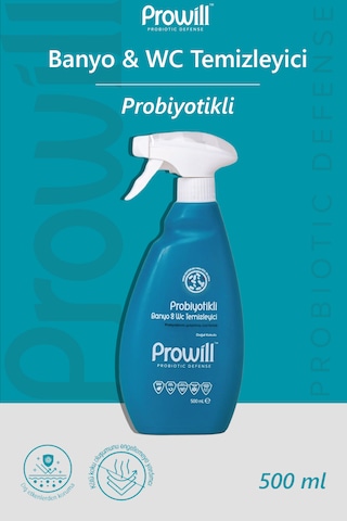 Probiyotikli Banyo Ve Tuvalet Temizleyici 400 Ml - Kötü Koku Önleyici Sprey Tekli