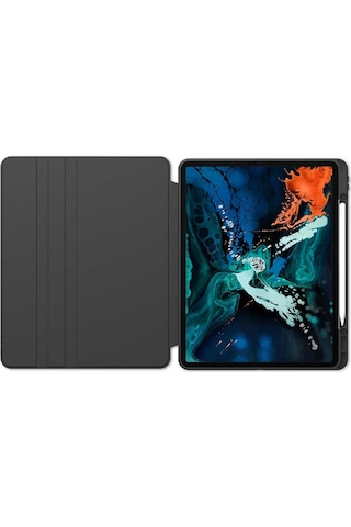 Apple Uyumlu iPad Air 11 2024 Kılıf Redclick Kalem Bölmeli Dönebilen Standlı Kılıf
