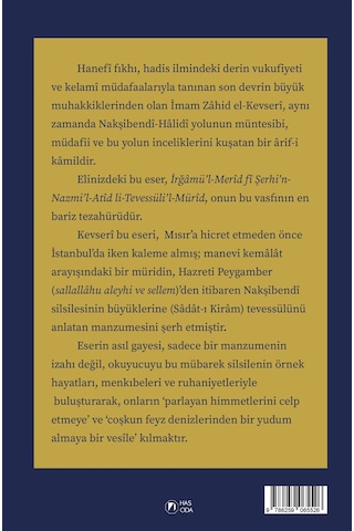 Nakşibendî Büyükleri & İrğamu'l Merîd Tercümesi / Muhammed Zah...