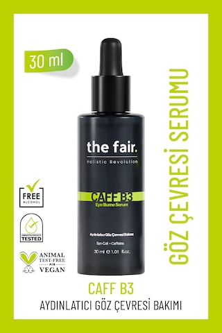 the fair. Caff-B3 Eye Illume Koyu Halka ve   Aydınlatıcı Göz Serumu 30 ML