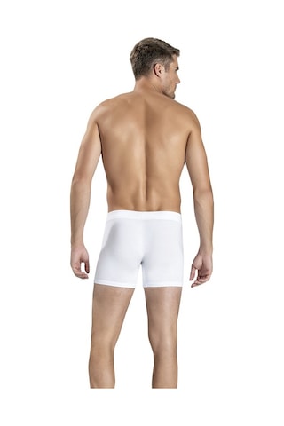 Jiber Erkek Beyaz Modal Pamuklu 3'lü Boxer 255