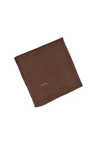 Tuana Eşarp Pamuk Jazz Eşarp 110x110cm Acı Kahve