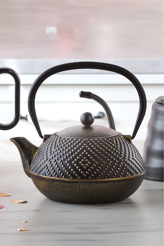 Karaca Döküm Demlik-Teapot 900 Ml Dark Gold