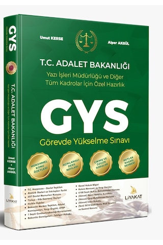 2024 Adalet Bakanlığı Görevde Yükselme Sınavlarına Özel Hazırlık