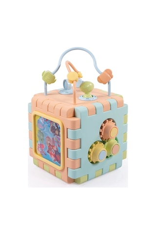 5192 Eğitici Küp Ve Puzzle 2ın1 -dolu Oyuncak