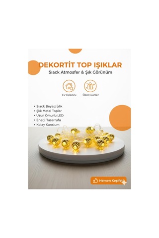 Dekoratif Led Top Işıklar Şık Metal Tasarım, Ev Ve Özel Gün Aydınlatması Günışığı