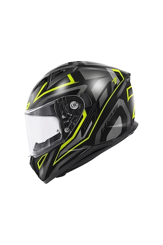 Gıvı 50.7 Proton Mat Tıtanıum-sarı Kask Mat Tıtanıum-sarı