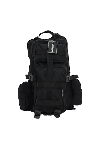 Siyah 45 Lt Taktik Sırt Çantası - Fonksiyonel Outdoor Tactical Ça Siyah