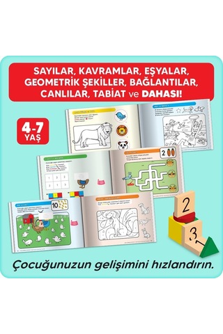 Adeda Gelişimsel Aktivite Seti 4-7 Yaş