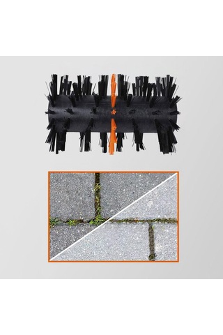 WORX WA0292 WG441E ile Uyumlu Sert Yüzeyler İçin 165mm Orta Sert Temizlik Fırçası