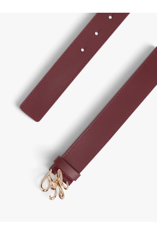 Tommy Hilfiger Th Scrıpt 3.0 Kadın Kırmızı Kemer - Aw0aw18568