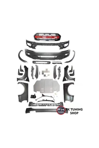Ford Ranger T7 T8 Raptor Body Kit Dönüşüm Seti Çamurluklar D