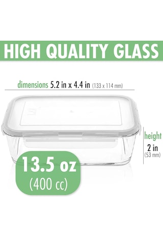 Lav Fresco Tekli Saklama Kabı, 400 Cc, Cam Sku: Smg8690010150899 Açık