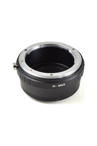 Olympus M4/3- Micro 4/3 için Nikon Lens Adaptörü