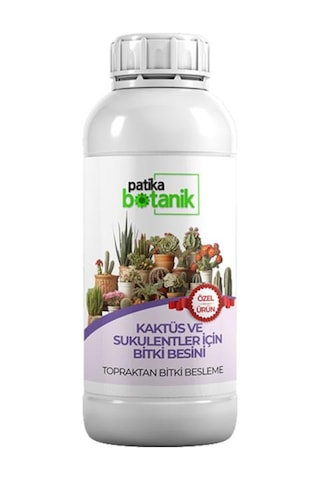 500 Ml Kaktüs Ve Sukulentler İçin Henel Besin - Topraktan