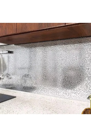 Yapışkanlı Mutfak Folyo Gümüş 40 Cm X 10 M Diğer