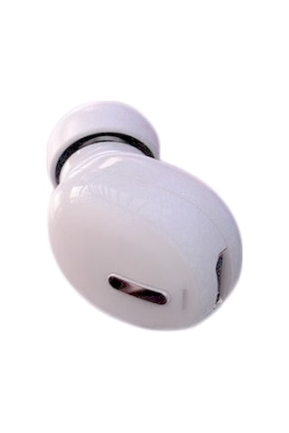 Jeemson X9 Bluetooth 5.0 Kulak İçi Kulaklık - Mini, Gizli, 5 Saat Çalma Süresi, Tek Tuş Kontrol, Mikrofonlu İş Ve Araç Kulaklığı Beyaz