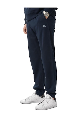 Calvin Klein Erkek Rahat Kalıp Beli Ve Paçası Lastikli %100 Pamuklu Mavi Eşofman Altı Lv04rd241g-cef-9580 Mavi