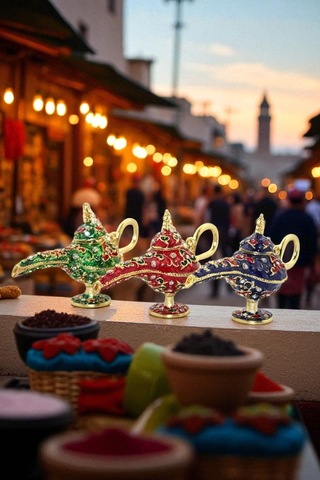 Sihirli Lamba Dekoratif Obje