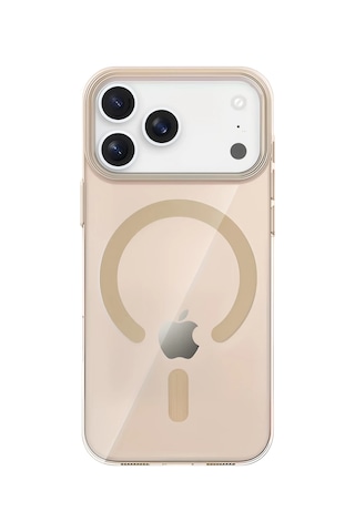 Joko - 757 - Apple Apple iPhone Uyumlu 17 Pro Max Pc Blank Magsafe Kapak - - Glblseme - Çöl Titanyum