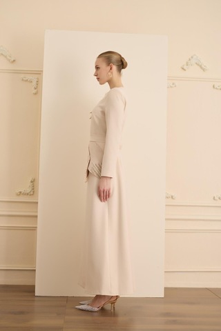Senna Lırıo Dress Bej BEJ