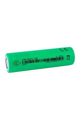 Eve Inr18650 3.7v 2500mah 12c Li-ıon Şarj Edilebilir Pil