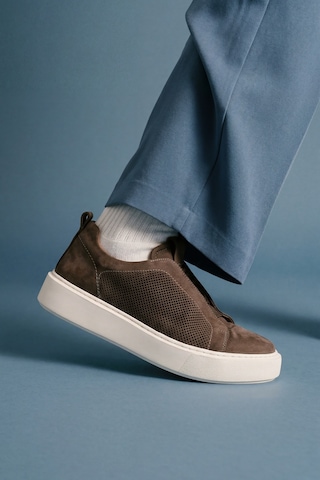 Valmenti Erkek Hakiki Deri Vizon Nubuk Sneakers & Spor Ayakkabı 1093 1302 Erk Ayk Y26 Vızon Nbk