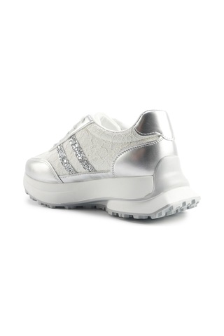 Butigo 25s-010 5fx Gümüş Kadın Sneaker 000000000101983270 Gümüş