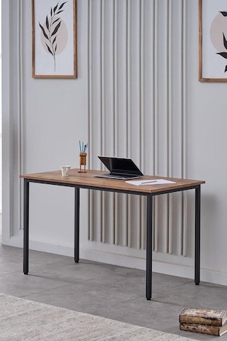 Arpelia Çalışma Masası 125x65 Cm Lava - Atlantik Çam Çok Renkli