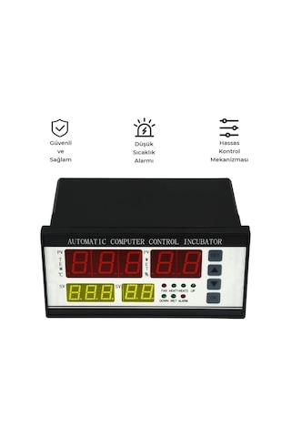 Xm-18 Ac 220v Dijital Nem Ve Sıcaklık Kontrol Cihazı Otomatik Kuluçka İnkübatör Termostat 220v