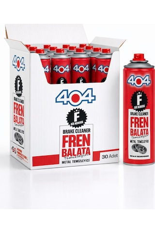 404 F1 Numara Fren Balata Temizleme Spreyi 500ml 30lu Koli