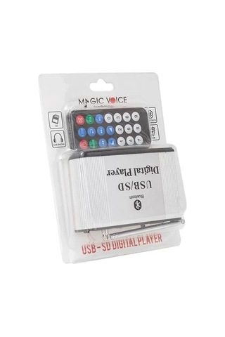 Sh Magicvoice Usb-sd-mmc-aux-bluetooth Kumandalı Oto Teyp Çevirici Kasalı Model Najmaddin
