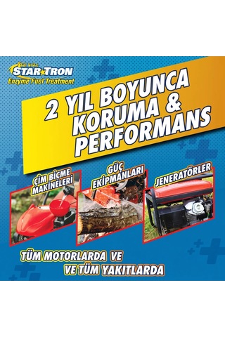 Starbrite - Star Tron Enzim Katkılı Benzin Katkısı 30 Ml : Etanol Sorunlarına Son, Benzinli Motorlar İçin Enzim Gücüyle Kesin Koruma