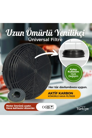 Aktif Karbon Kömürlü Hava Filtresi