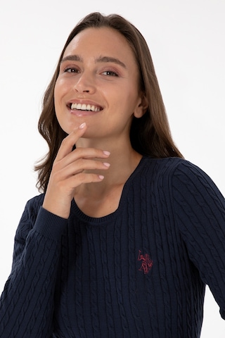 U.s. Polo Assn. Kadın Lacivert Kazak /triko 50313626-vr033 Lacivert