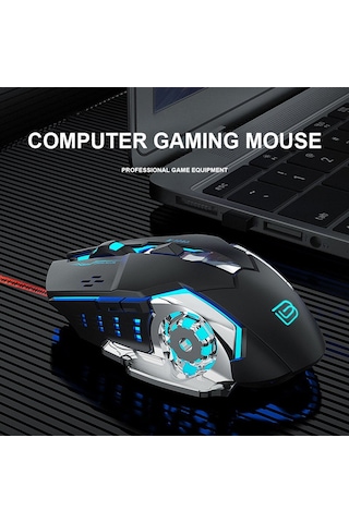 Bajeal G8 Kablolu Işıklı Oyuncu Mouse 000102