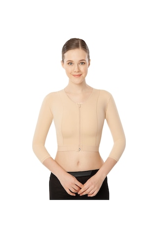 Variteks 230 Fermuarlı Liposuction Göğüs Kol ve Sırt Korsesi Bej Variteks 230 Fermuarlı Liposuction Göğüs Kol ve Sırt Korsesi Bej