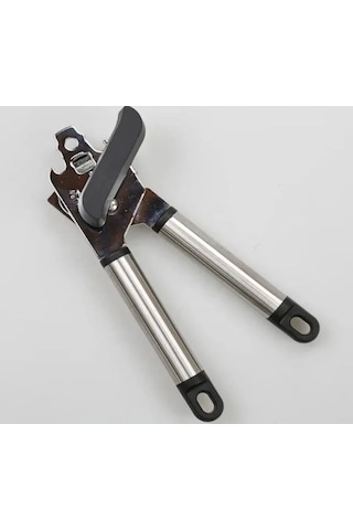 Morponi Paslanmaz Çelik Konserve Açacağı Şişe Kapağı Kavanoz Kapağı Açmaya Yarayan Aparat 1 Adet Çok Renkli