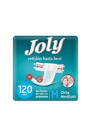 Joly Yetişkin Bezi Medıum 120 Adet Diğer