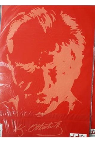 Atatürk Posteri 20 CM x 30 CM 12 Değişik Adetli Paket
